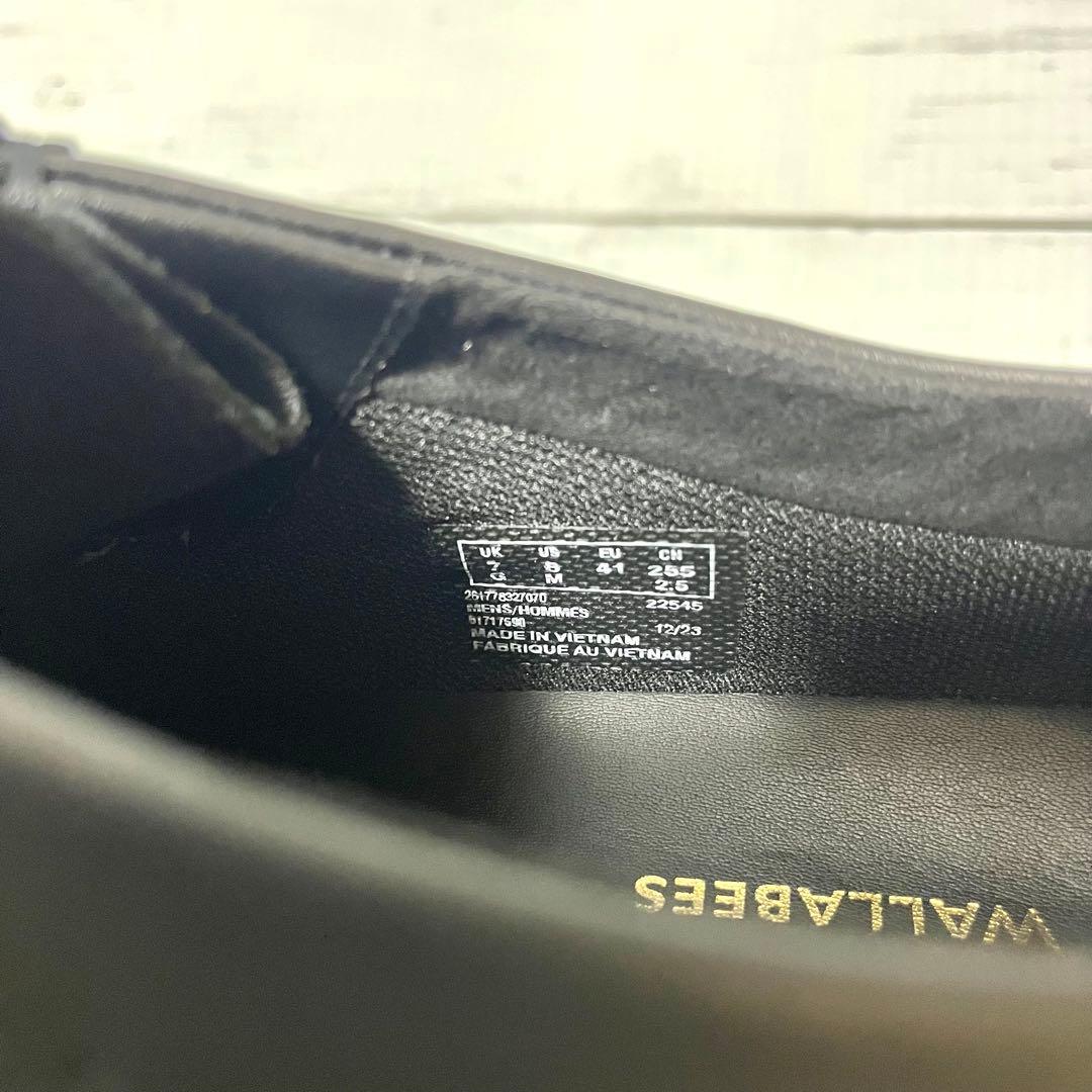 【使用１回】 Clarks ワラビー レザー ウォータープルーフ 25.5