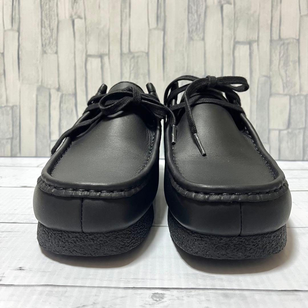 【使用１回】 Clarks ワラビー レザー ウォータープルーフ 25.5