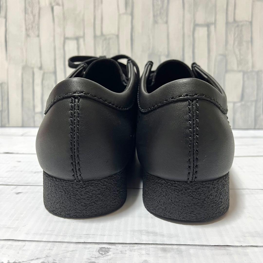 【使用１回】 Clarks ワラビー レザー ウォータープルーフ 25.5