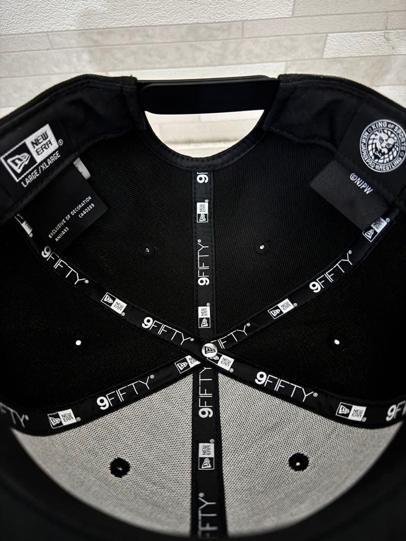 9FIFTY 新日本プロレスリング BULLET CLUB ブラック　L/XL