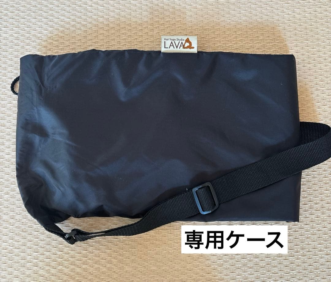 【lava】 ラバ　ホットヨガマット＆ヨガラグ＆持ち運び用ケースセット