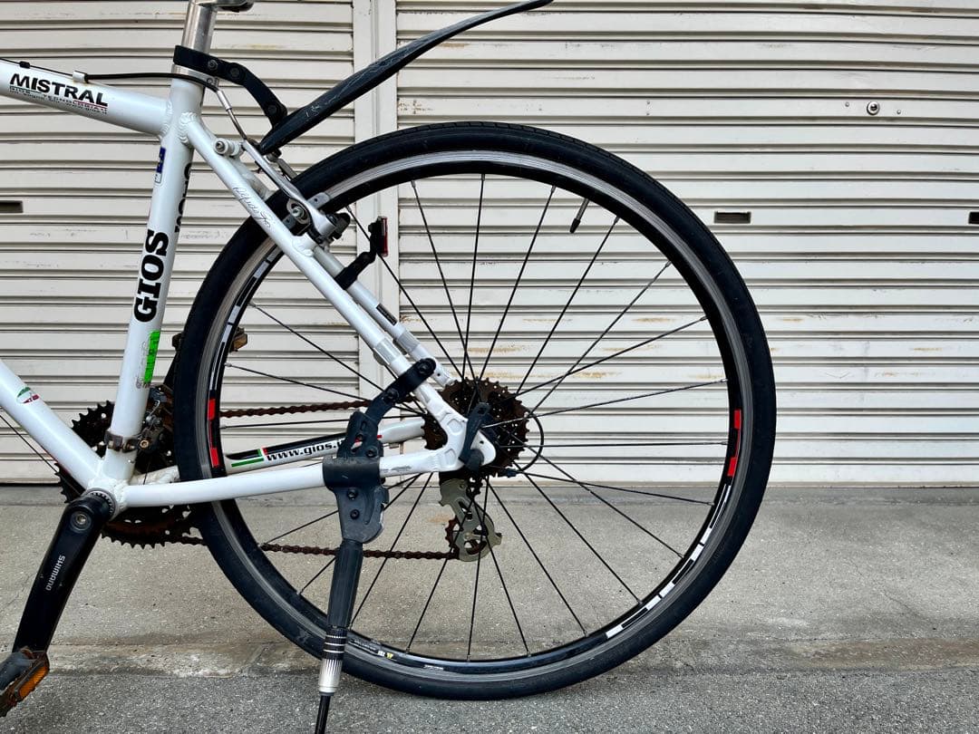 【大阪市 引取り限定】GIOS Mistral ジオス ミストラル ホワイト