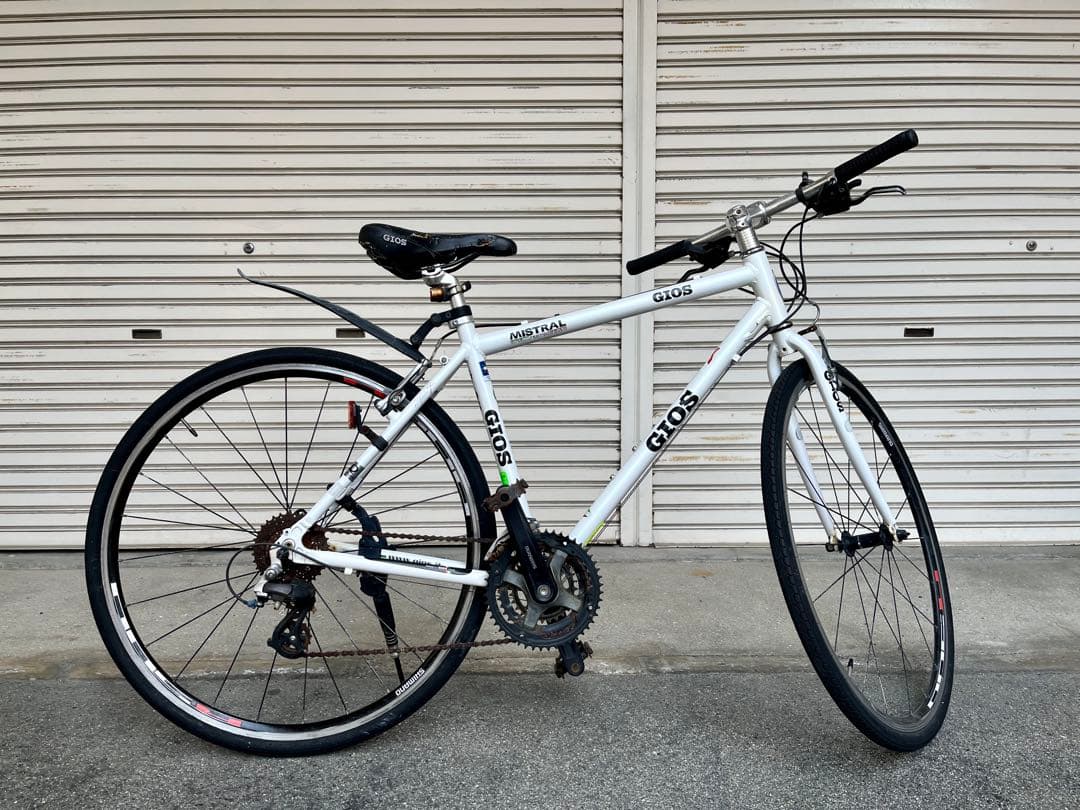 【大阪市 引取り限定】GIOS Mistral ジオス ミストラル ホワイト