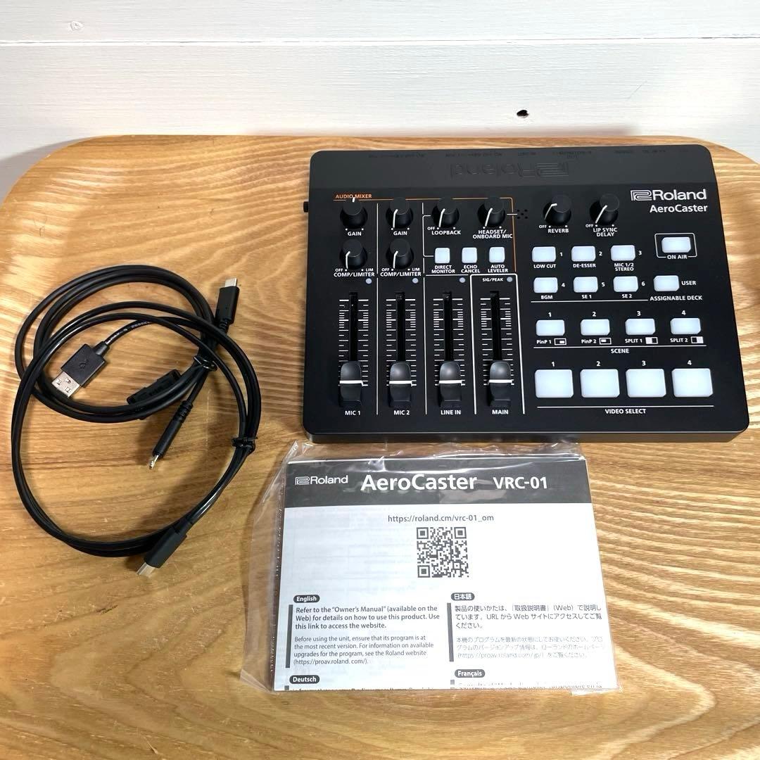 【美品】Roland AeroCaster ワイヤレスカメラで簡単ライブ配信