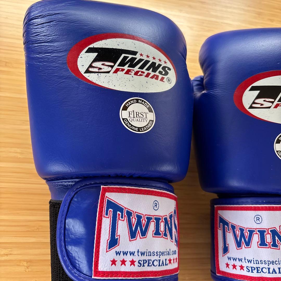 TWINS SPECIAL ボクシンググローブ 青 18OZ