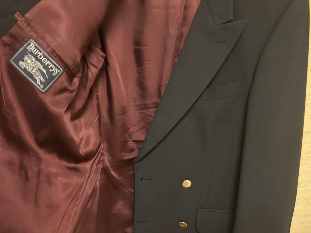 BURBERRY テーラードジャケット 紺