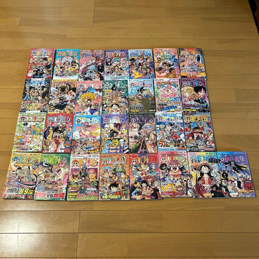ONE PIECE 1〜101巻までほぼ全巻　99冊　漫画セット