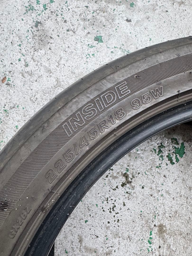 ブリヂストン REGNO GR-XⅡ 18インチタイヤ　225/45R18