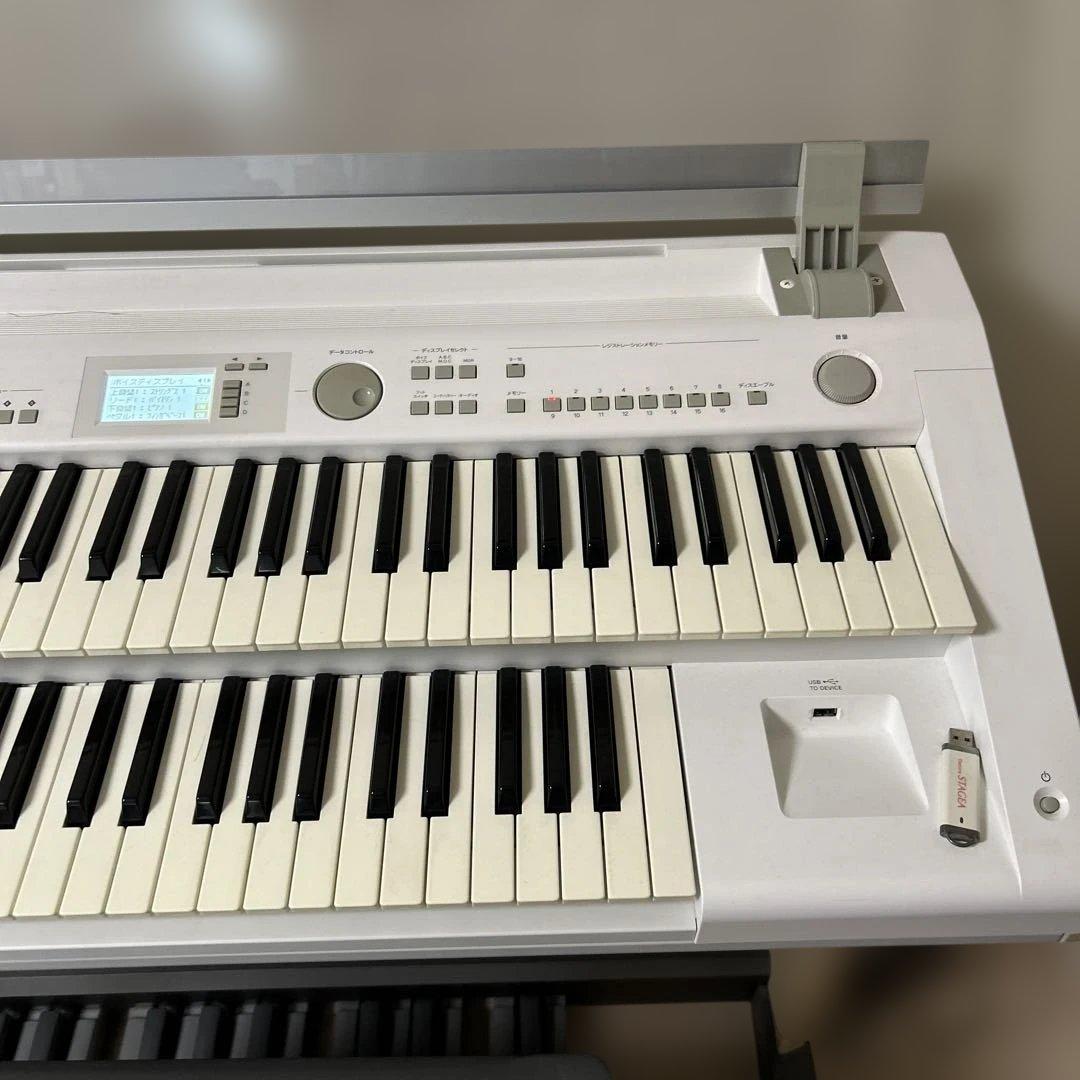 YAMAHA STAGEA ELB-02 エレクトーン ホワイト
