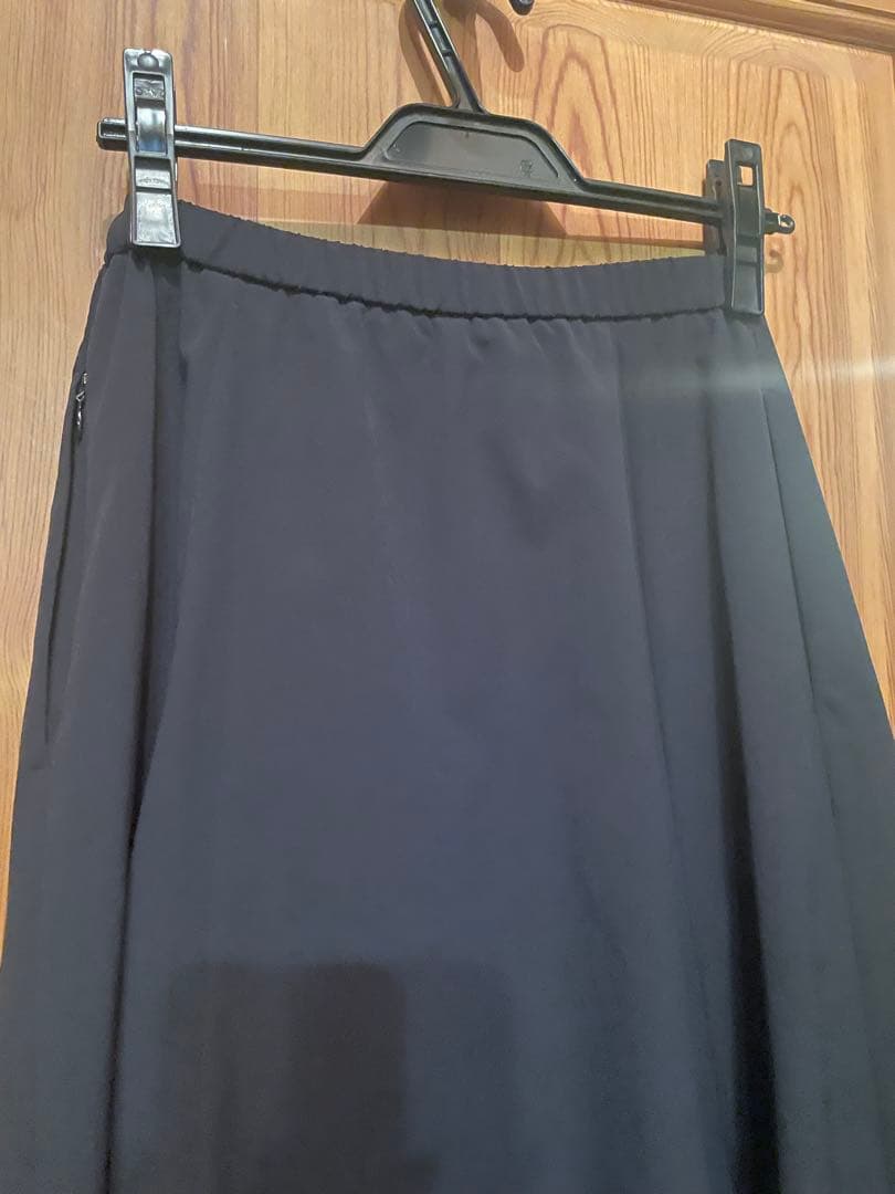 新品☆23区洗えるストレッチタイプライターフレアスカート32サイズ☆