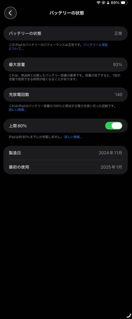 iPad Air M 2 11インチ　純正ケース付き