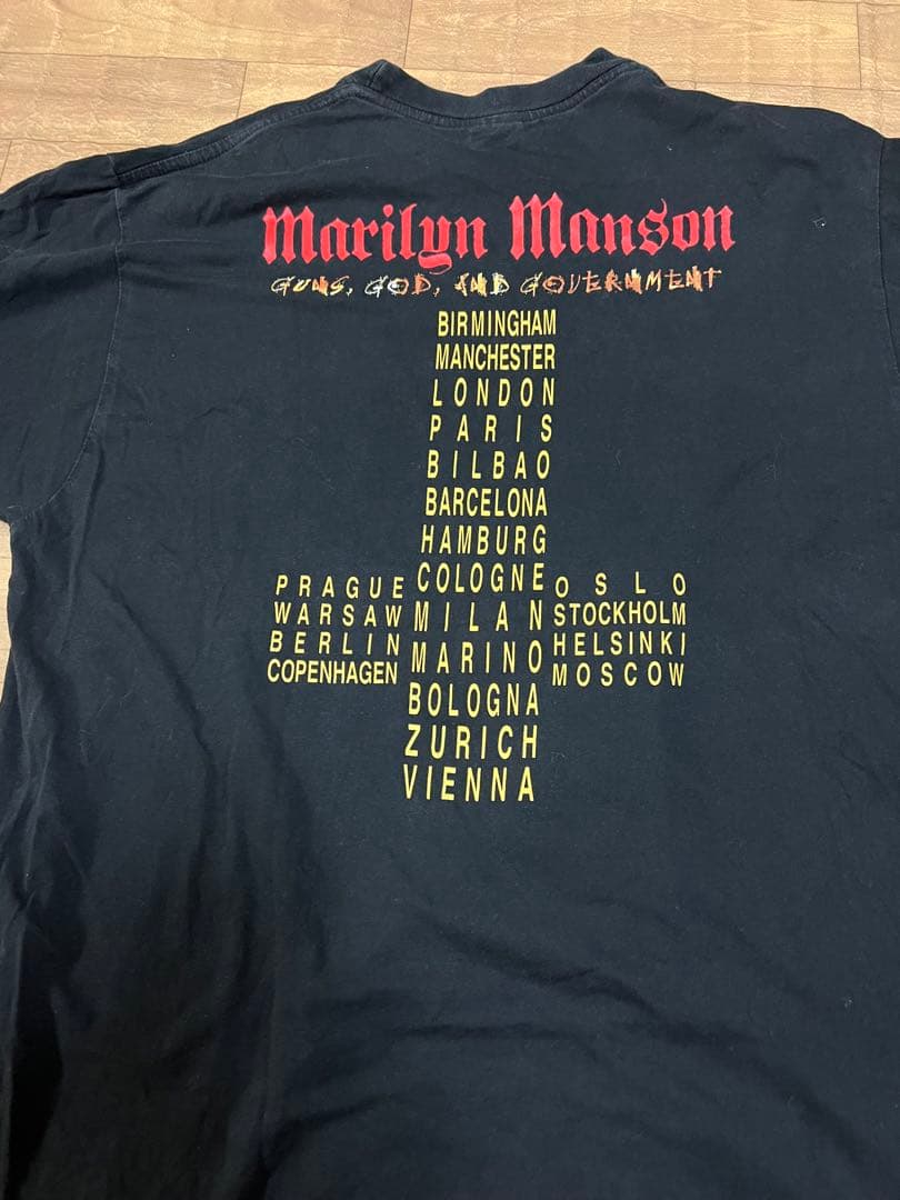マリリンマンソン　ビンテージ　Tシャツ