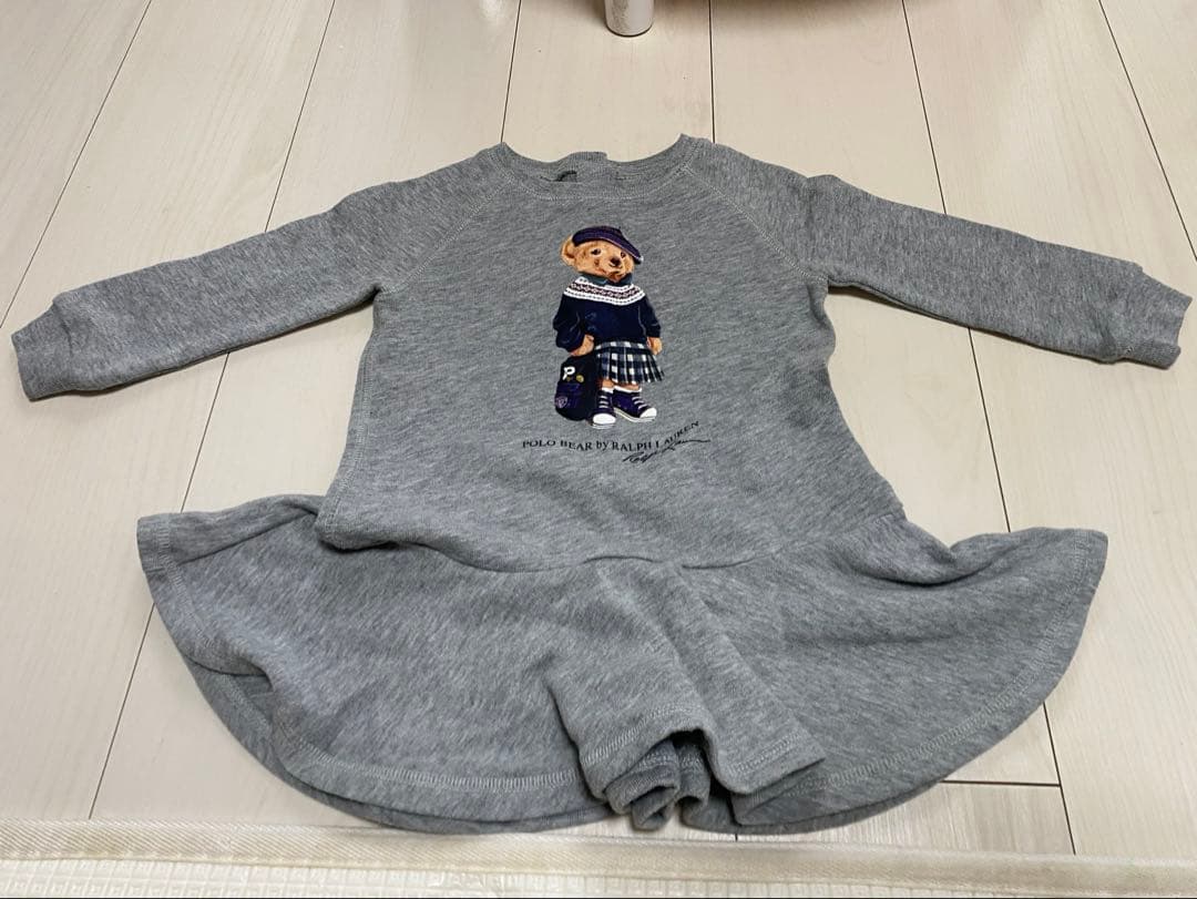 Ralph Lauren ポロベアワンピース 12M 80
