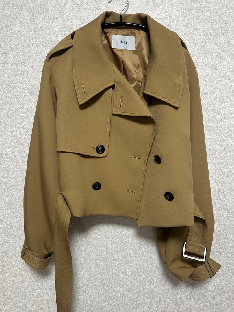 ジャケット・アウター sheller 2way short trench coat