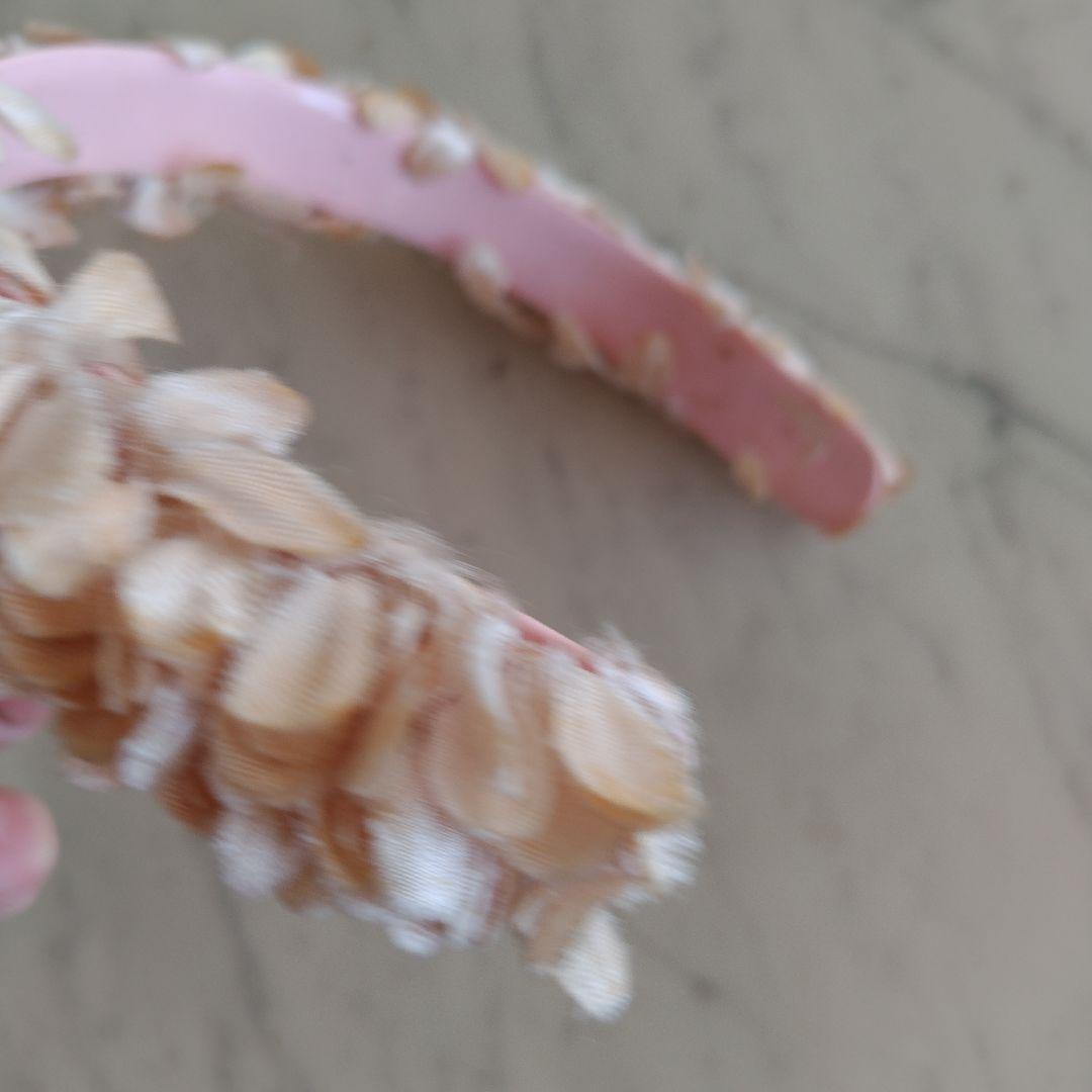 フランスアンティーク　布花冠