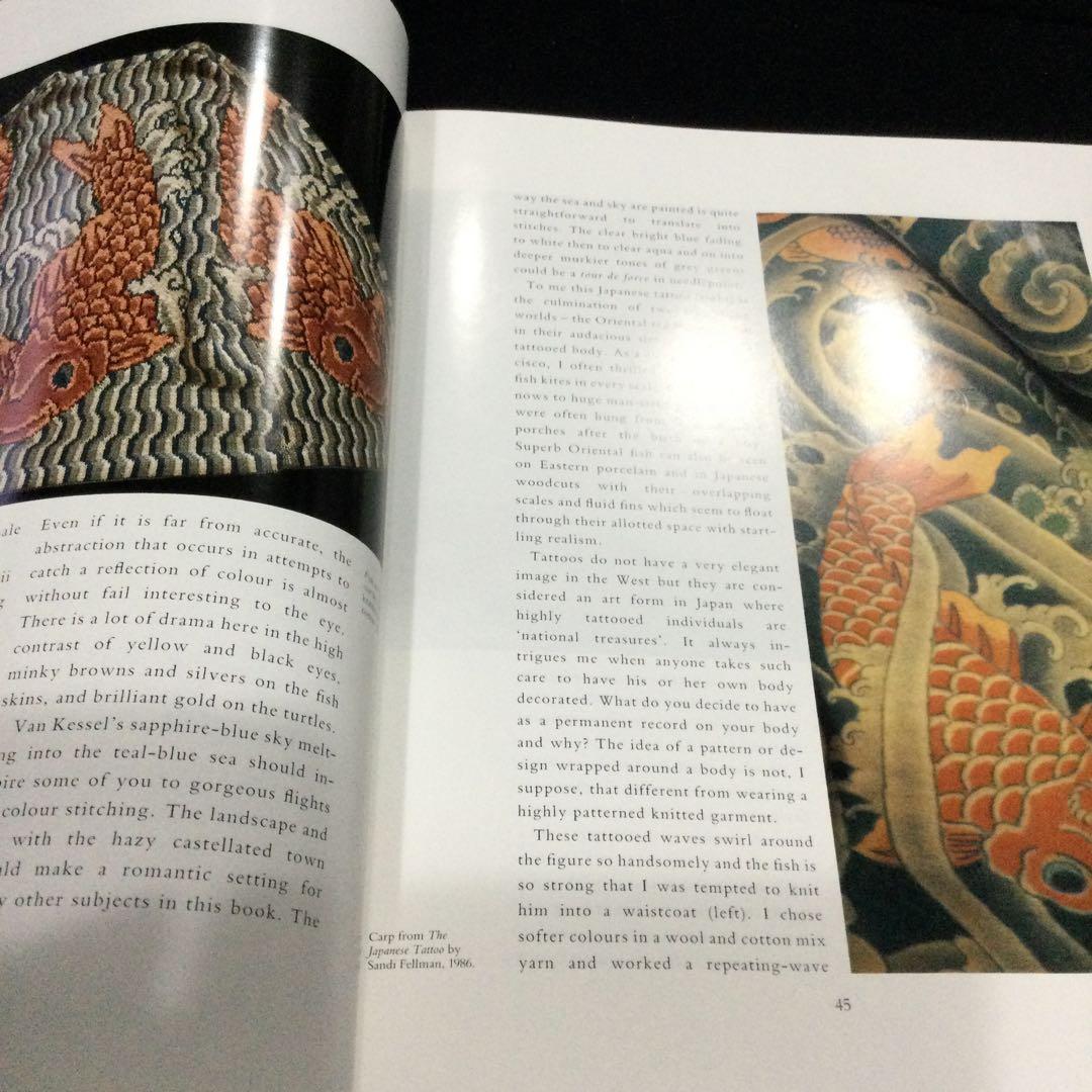 ケイフファセット　洋書　刺繍　デザイン　布　英語　Kaffe Fassett