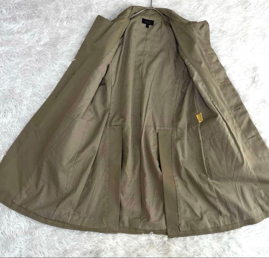 A.P.C. soutien collar coat ベージュ