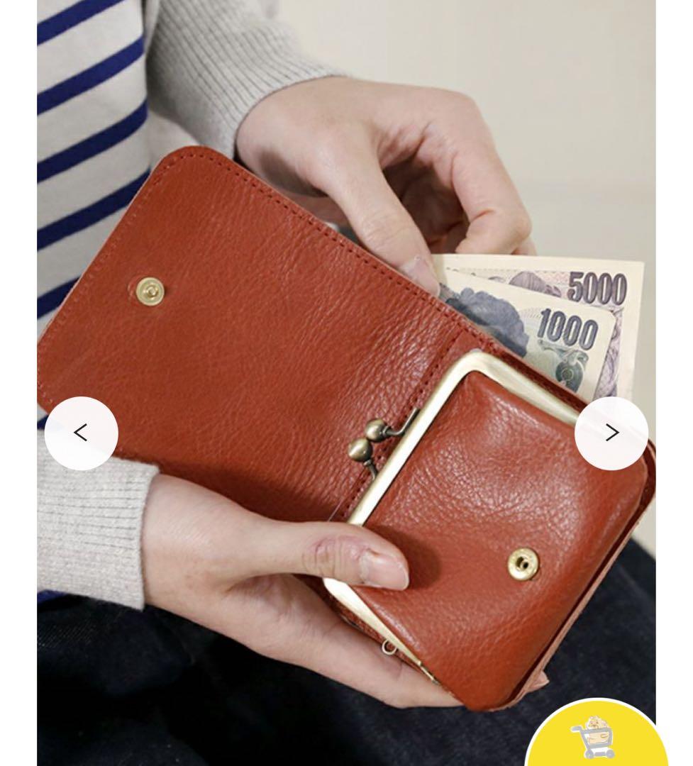 ぴ*ぴ様 Kanmi. ドット模様 二つ折り財布
