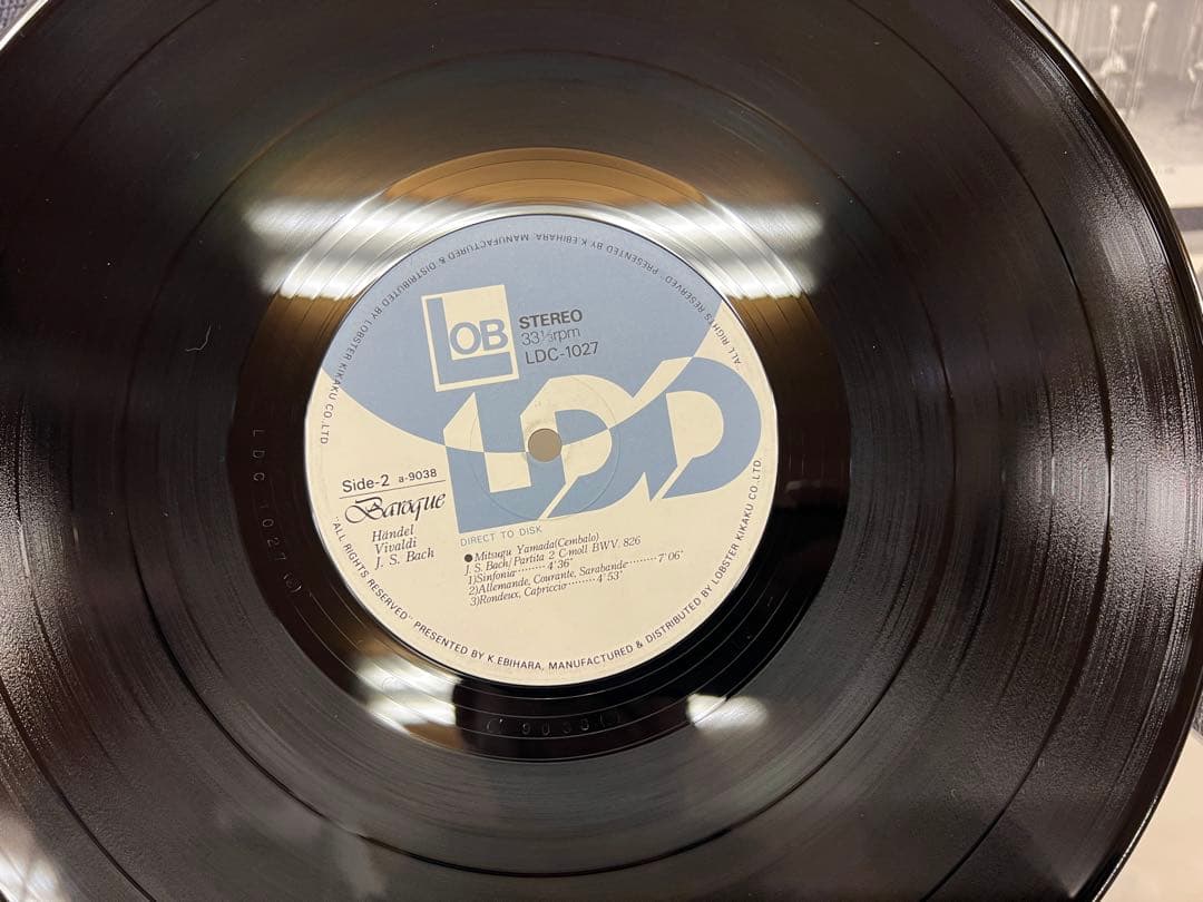 LDC-1027 バロックの巨匠 ダイレクトカッティング 帯LP洋楽1980年