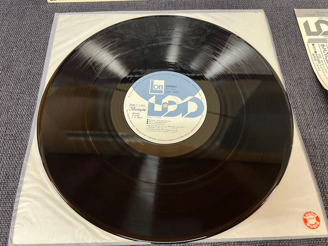 LDC-1027 バロックの巨匠 ダイレクトカッティング 帯LP洋楽1980年