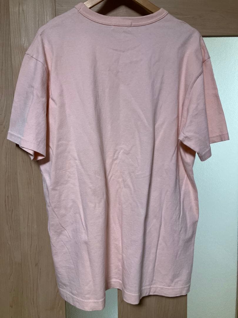 APE 90s ヴィンテージ カレッジ Tシャツ ピンク XL 美USED 希少