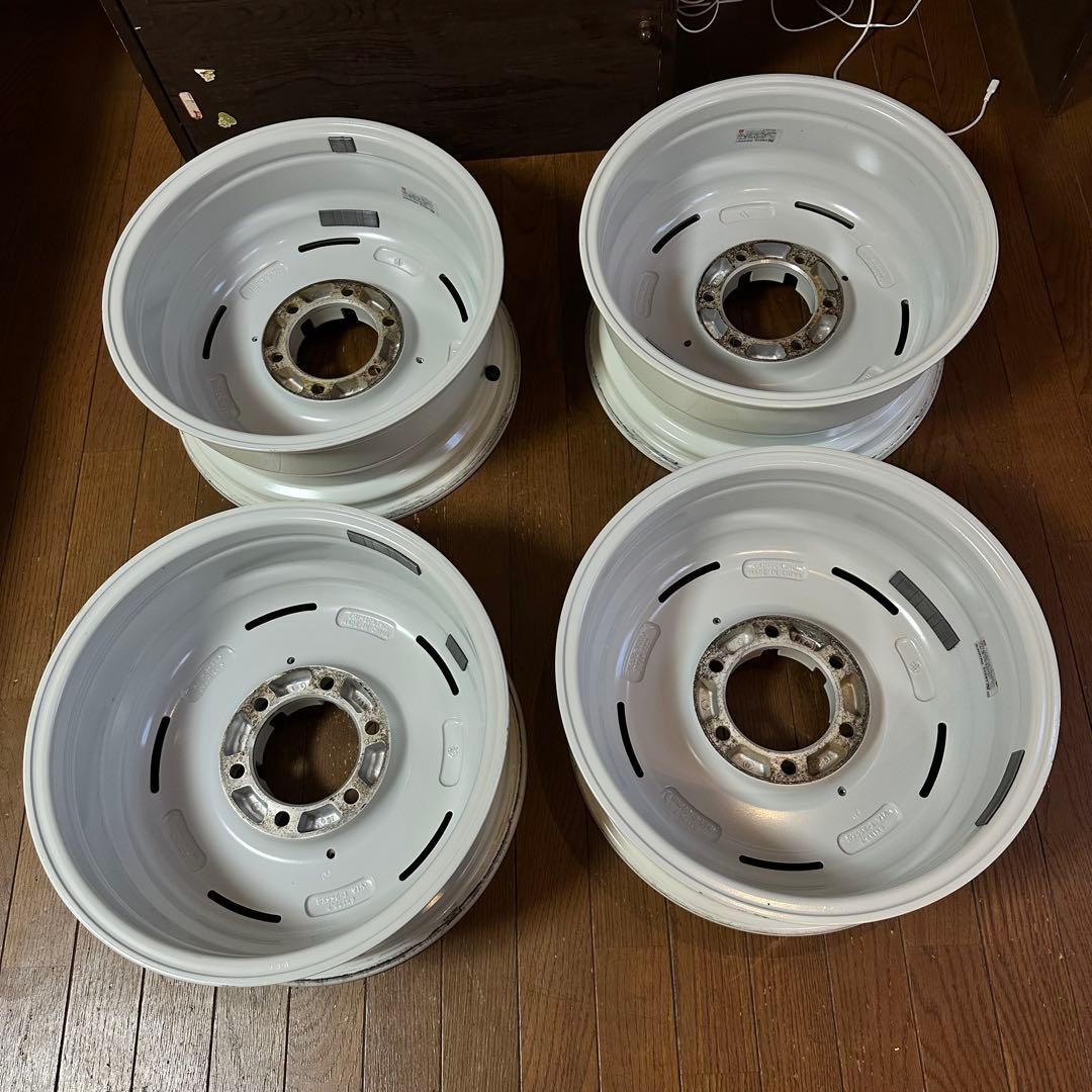 【ホイールのみ】DEAN クロスカントリー 16インチ6穴マーガレットホワイト