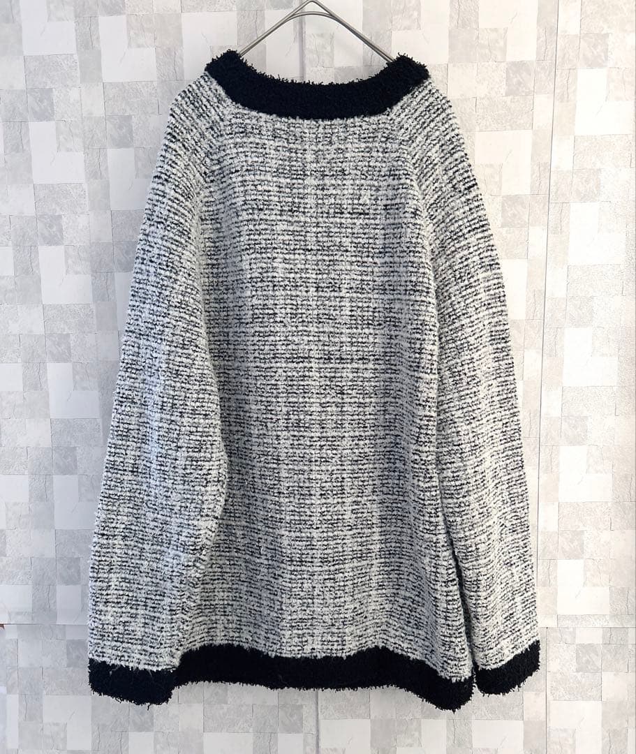 極美品✨FRAMeWORK TWEEDニットカーディガン 金ボタン