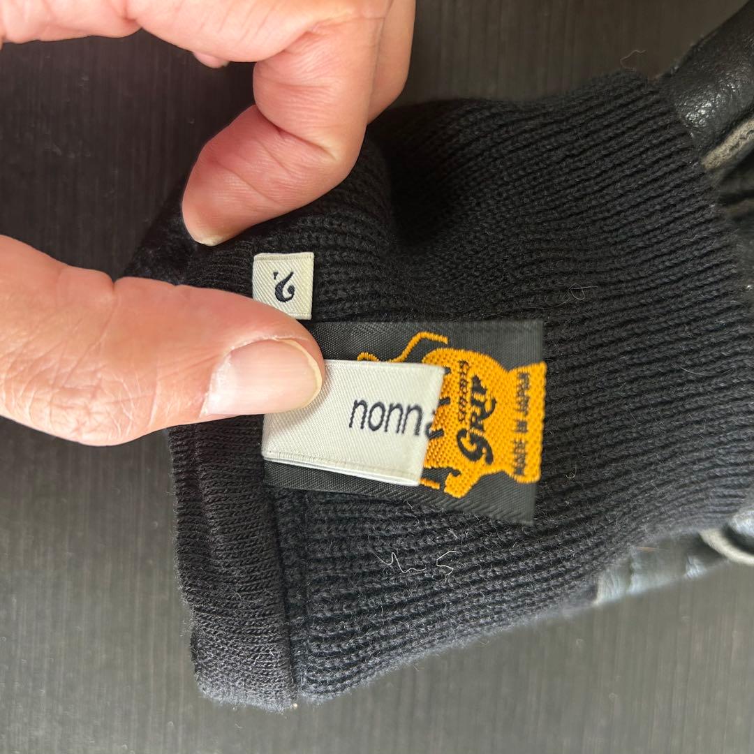 【美品/即日 匿名配送】nonnative グローブ サイズ2