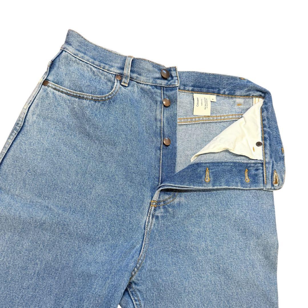 Cristaseya HIGH-WAISTED JEANS クリスタセヤ（S）