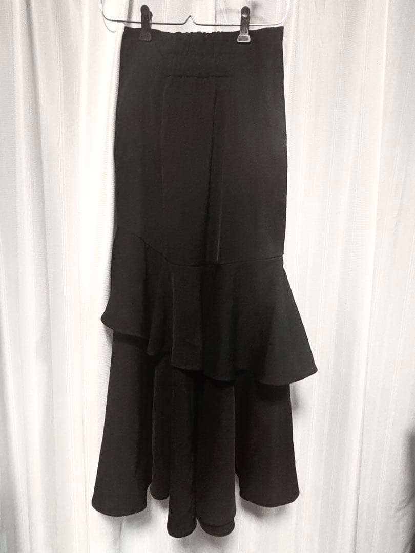 フリルスリットハイウエストスコートショートパンツ 秋服 冬服