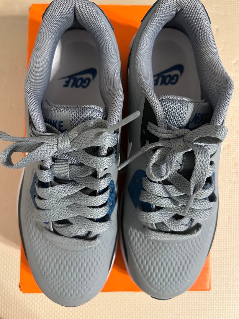 Nike Air Max シューズ グレー/ブルー　ゴルフシューズ
