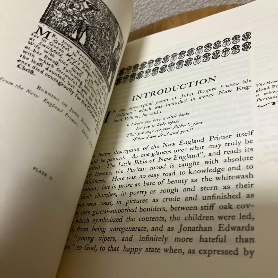 復刻版　英語洋書　ニューイングランド初等読本