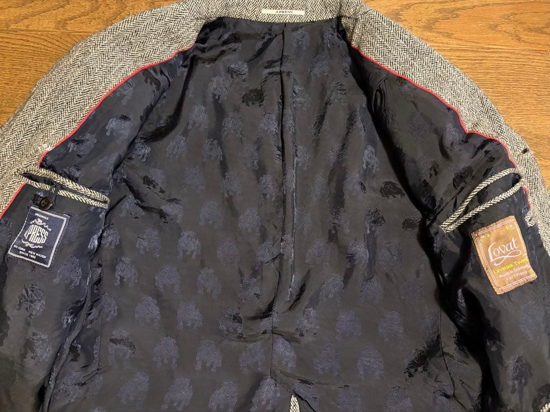 ジャケット・アウター J.PRESS/LOVAT LAVEROCK TWEED JKT/SIZE:B6