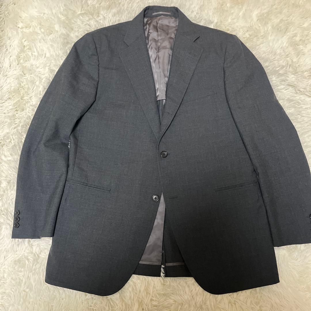 【極美品】J.PRESS セットアップ スーツ グレー 40R AB7 XL相当