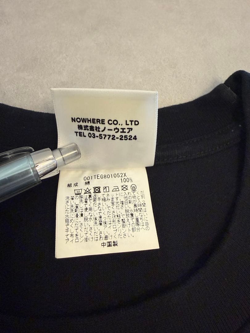 A BATHING APE ブラック　パープル系　Lサイズ　Tシャツ　エイプ