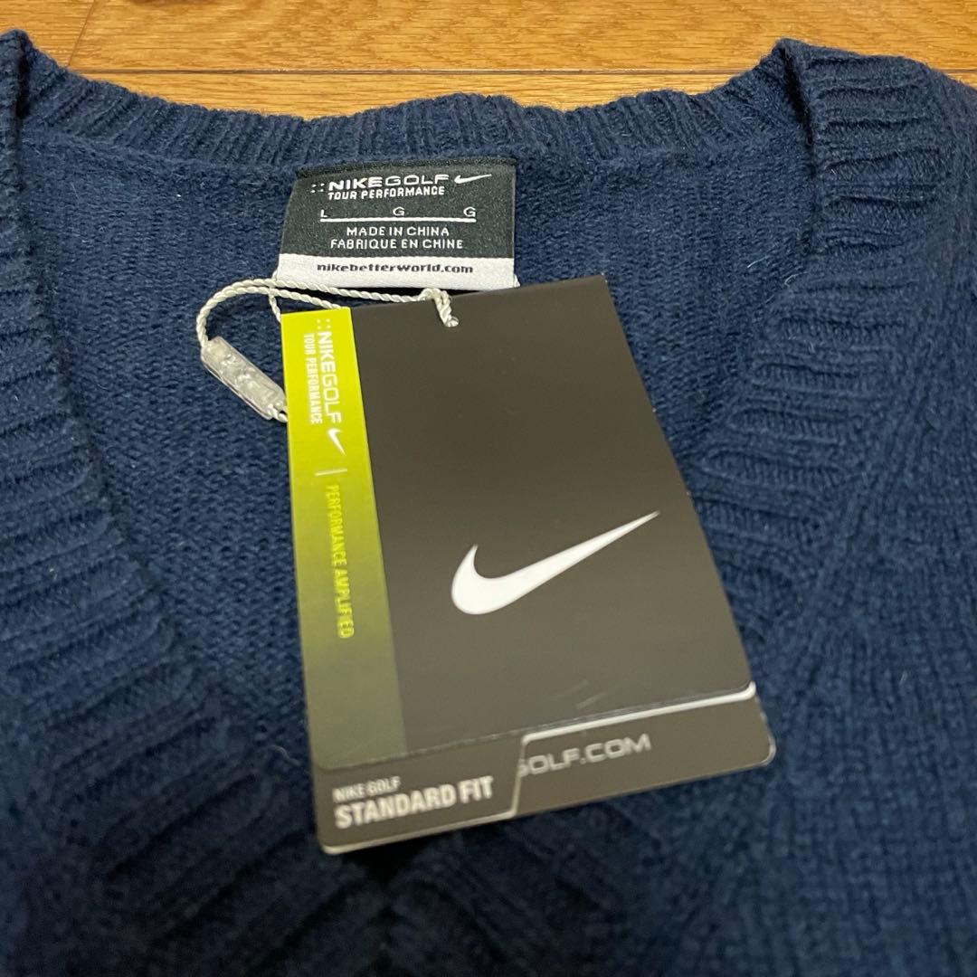未使用 ナイキゴルフ NIKE GOLF ニット ベスト 国内正規