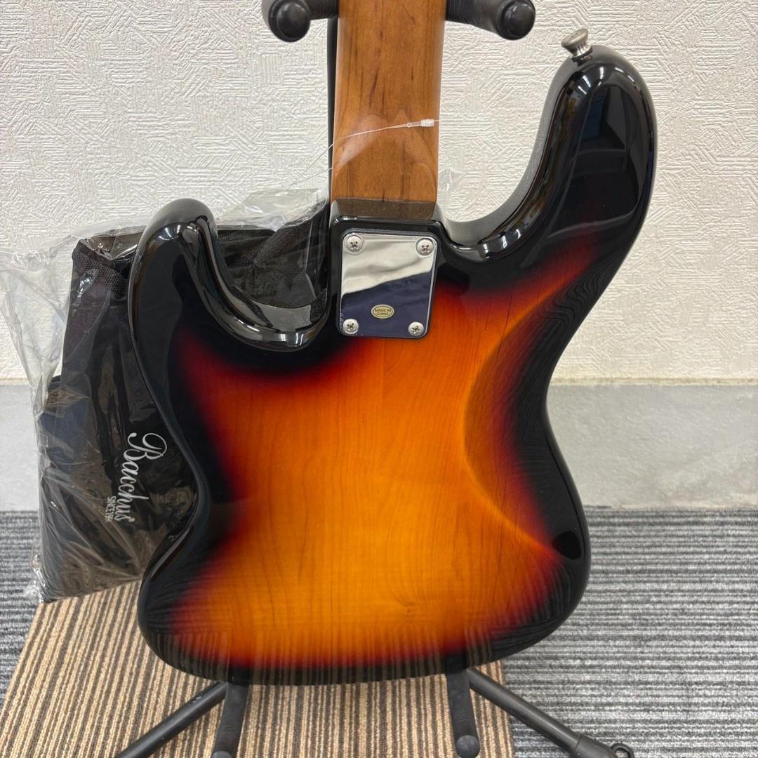 【スタンド付】Bacchus　BJB-1-RSM/M 3TS　エレキベース