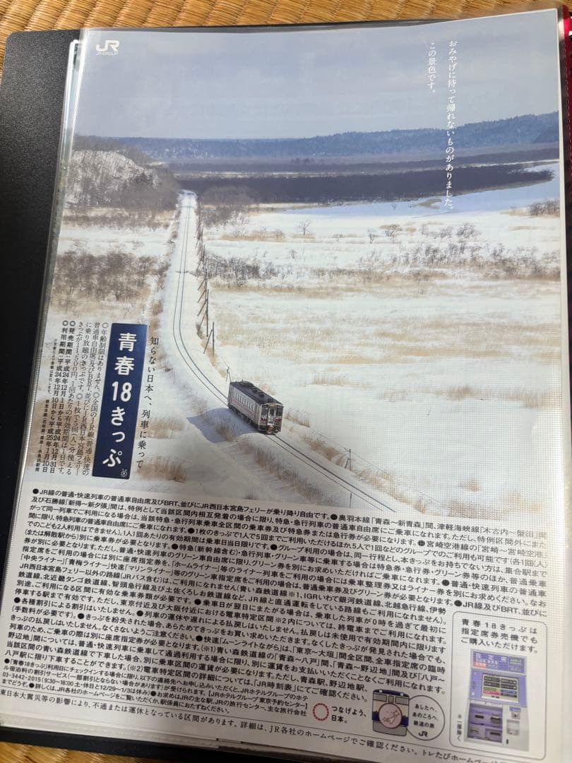 青春18きっぷ　チラシ集