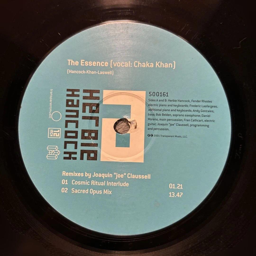 洋楽 Herbie Hancock The Essence Joe Claussell