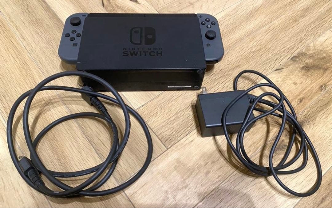 小*天様 【訳あり】Nintendo Switch 本体 グレー ACアダプター