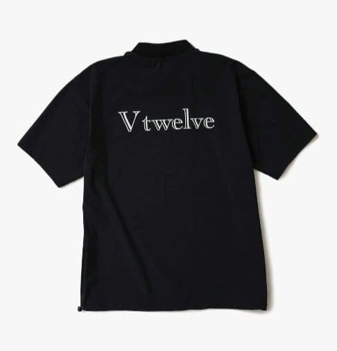 V12 ハイネックゴルフシャツ(半袖)