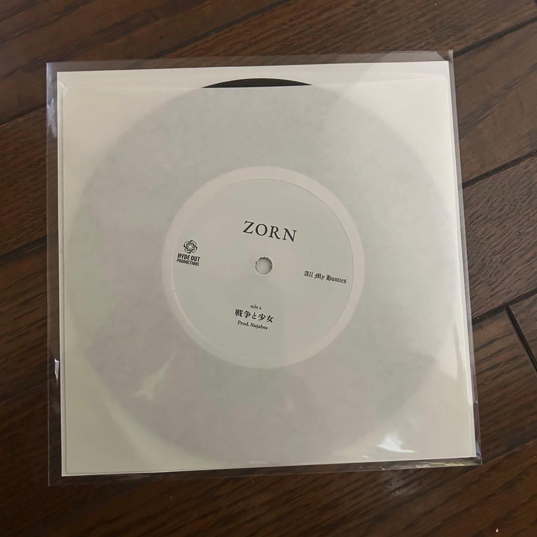 新品 ZORN / 戦争と少女 7インチ レコード vinyl 45 EP