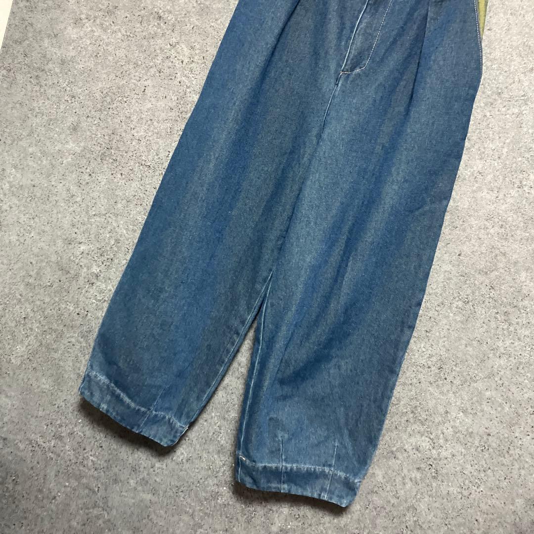 2025年 jocomomola Reflejo 配色デニムパンツ　40 完売品