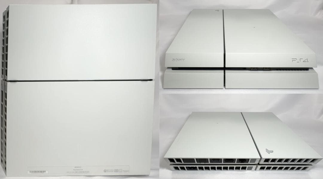 【ゲーム機】PS4 CUH-1200A グレイシャー・ホワイト +α