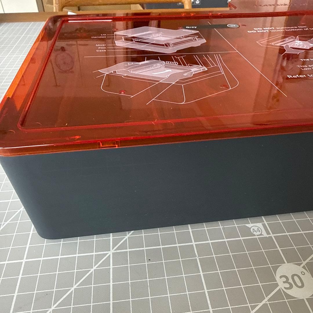 【純正】Formlabs レジンタンク V2.1 グレー樹脂残量あり 美品
