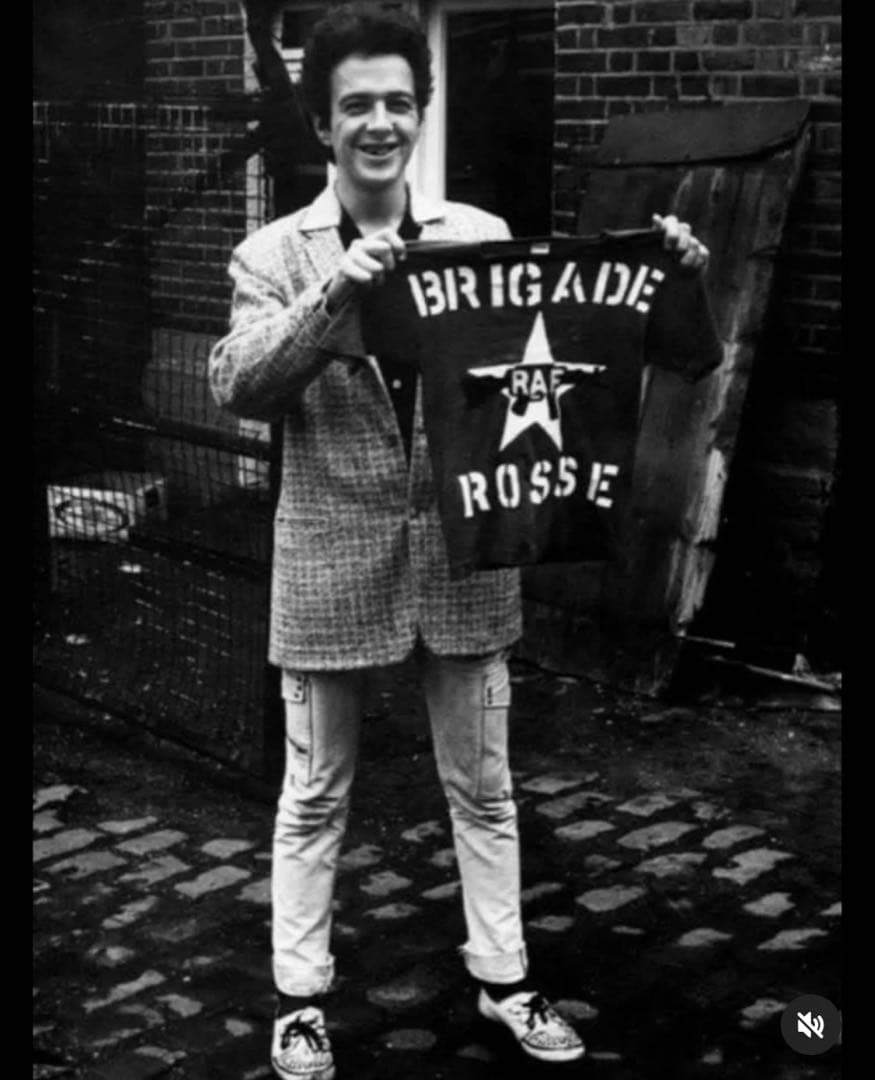 80's BRIGADE RAF ROSSE Tシャツ the clash