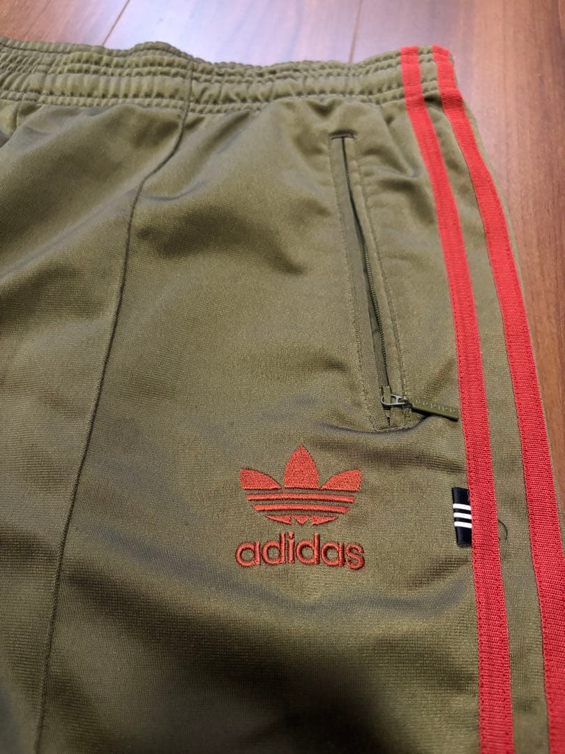 万国旗　00s adidas トラックパンツ　レアカラー　L