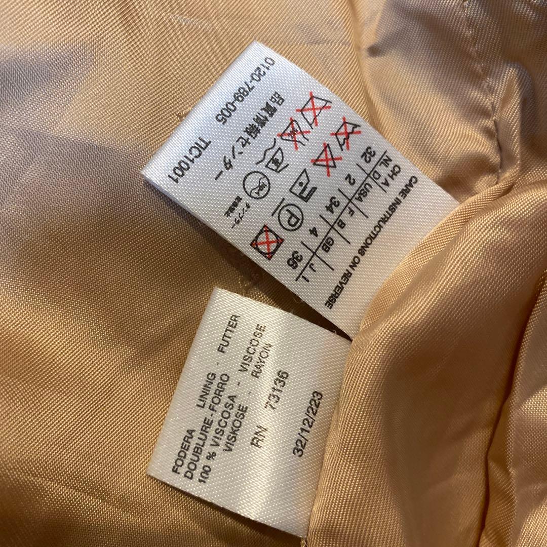 Max Mara マックスマーラ 白タグ カシミアロングコート 36