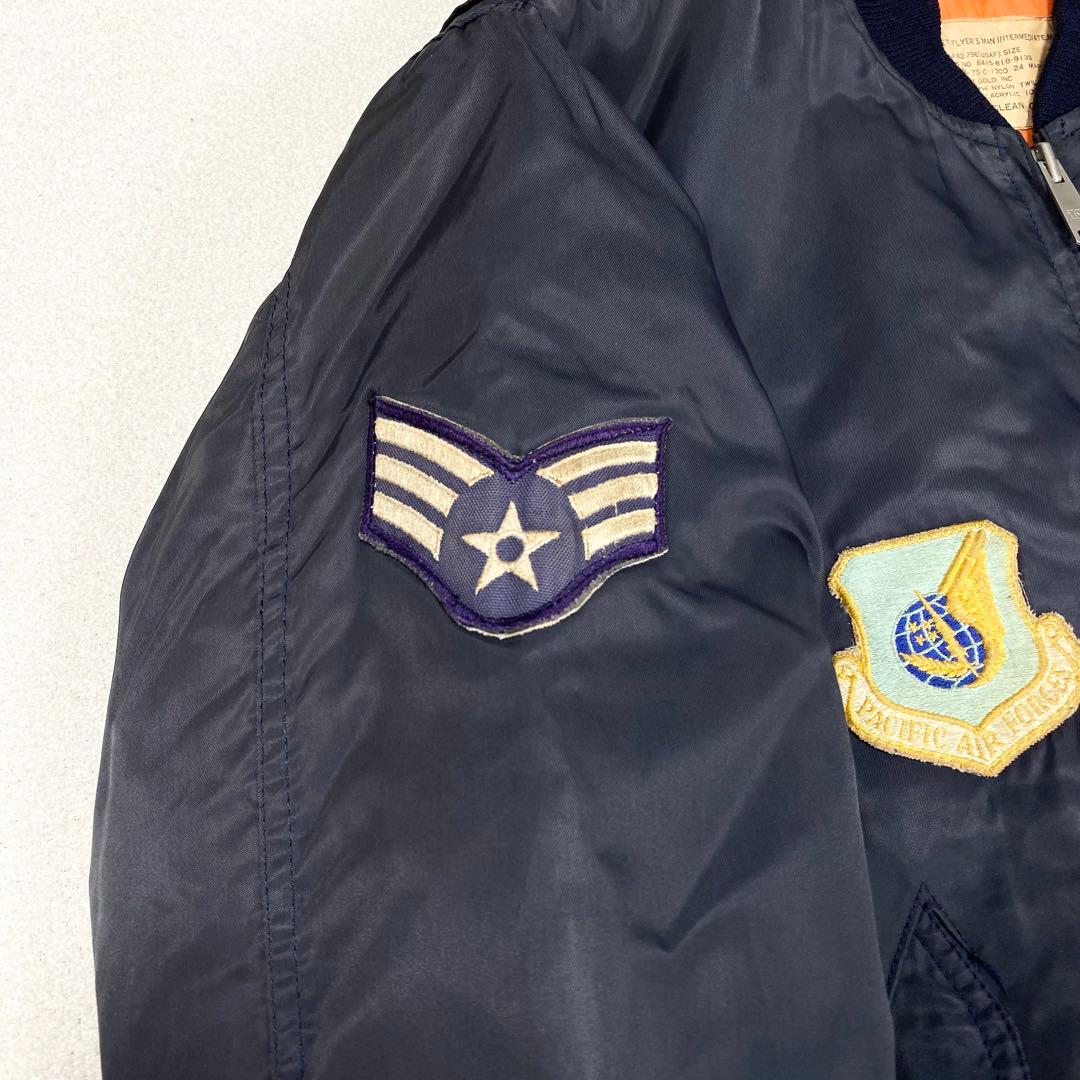 極美品✨希少個体 70s ALPHA INDUSTRIES MA-1 M相当