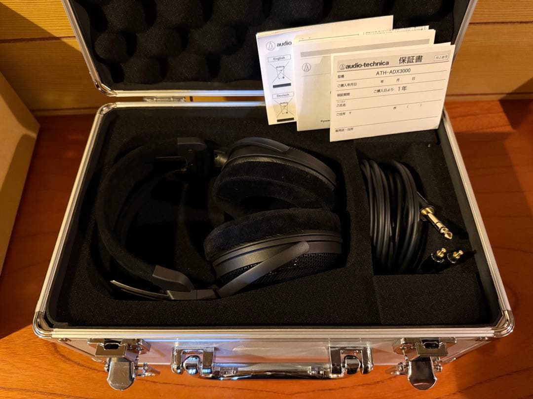 audio-technica ATH-ADX3000 新古美品